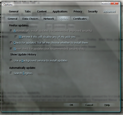 Transparent Options window - Black Mica Fx4*