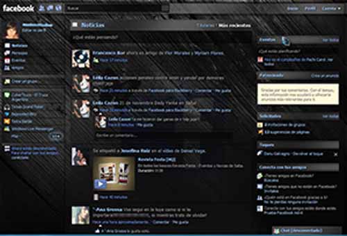 Facebook Dark-Glass Se7en