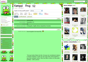 Orkut Verde Sapo Kerropi !