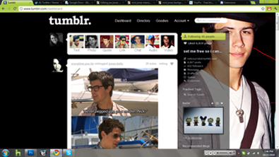 nick jonas background/menu