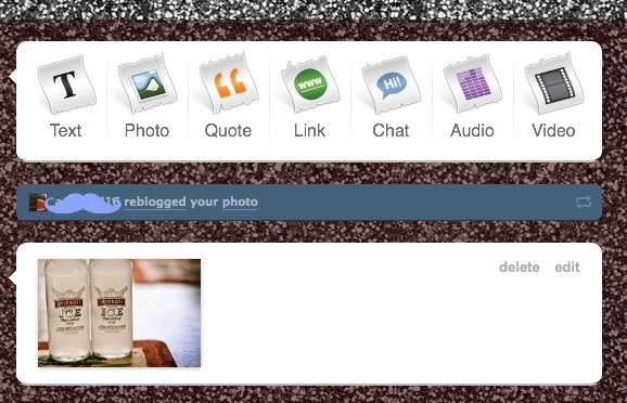 Silver Glitter Layout