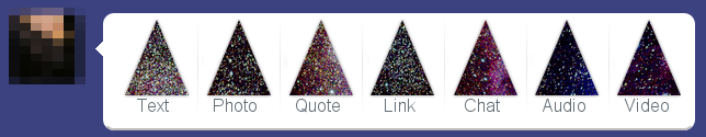 Hipster Triangle Tumblr Icons