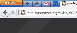 Firefox Windows - Tab bar buttons as tabs