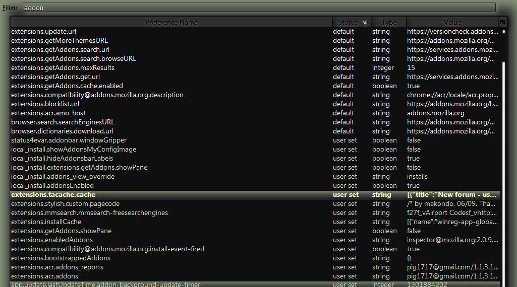about:config - Fx4* Black Mica