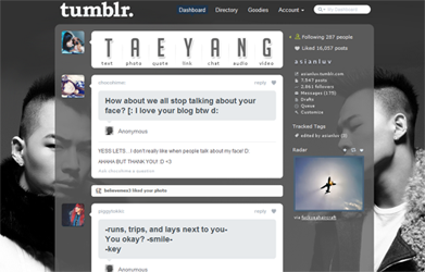 TaeYang (Big Bang) Dashboard and Icons