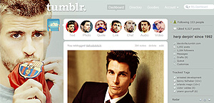 Gerard Pique - Tumblr Dashboard