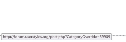 Show hovered link address at bottom-left Like IE9