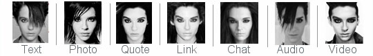 Bill Kaulitz Tumblr New Post Icons
