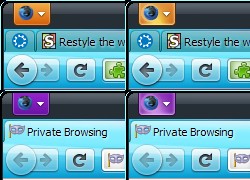 Firefox Menu Button, icon and dropmarker style (v)