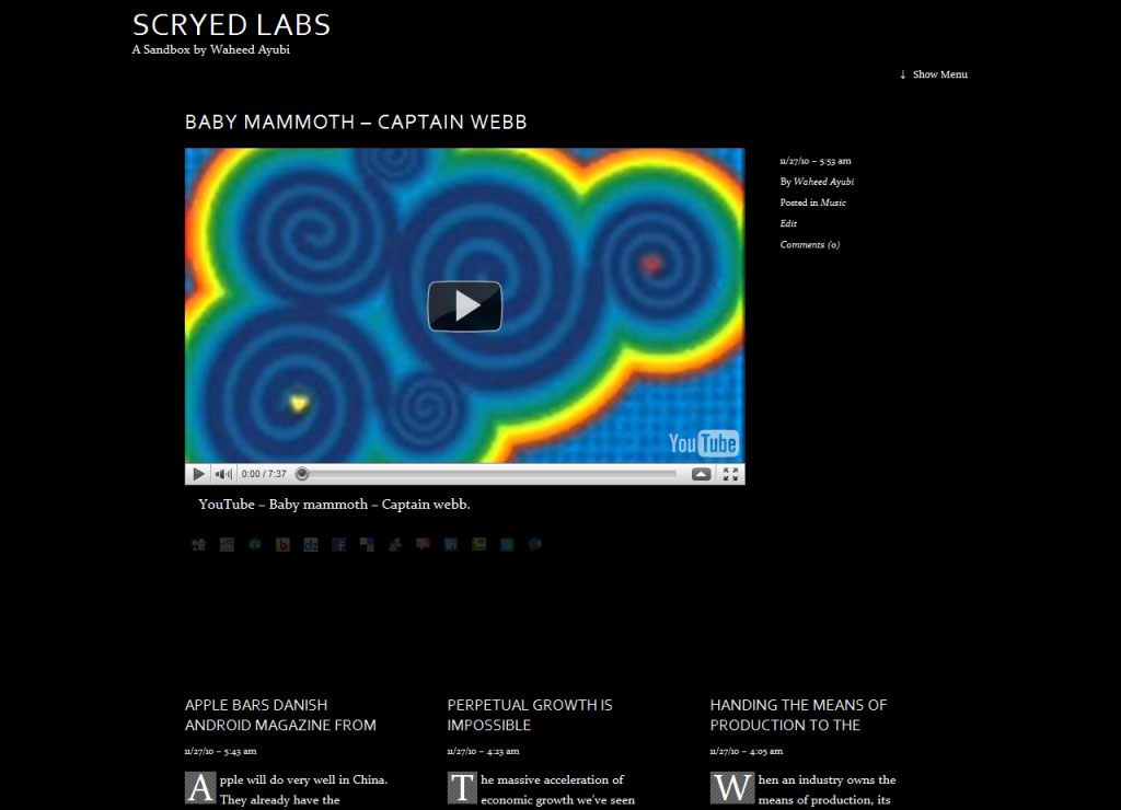 global dark style internet for night web browsing