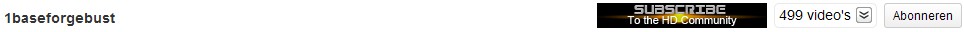 YouTube - Single line title