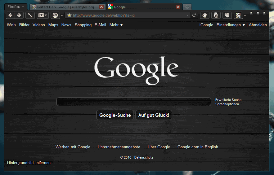 Classic Perfect Dark Google