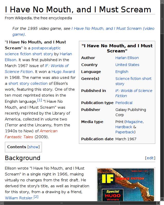 Wikipedia - Minimal