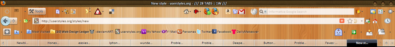 Firefox 4 Style Back/Forward Navbar Buttons- LARGE