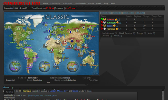 Dark Conquer Club 2011