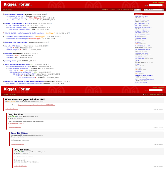 Kigges Forum Makeover