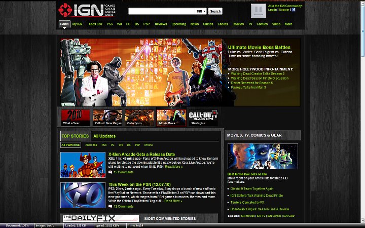 IGN Dark Wood Theme w/Ad-Block