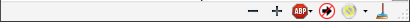 Hide Add-on Bar [X] Close Button - Fx 4+
