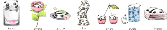 tarepanda tumblr dashboard icons