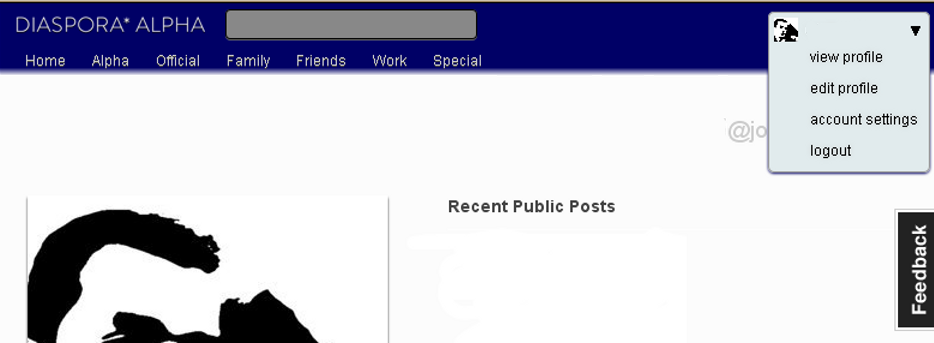 Deprecated] Diaspora Blue (Firefox/Chrome)