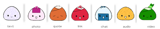 kawaii tumblr dashboard icons