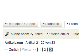 Xing.com ohne farbige Premiumgruppen-Umrahmung