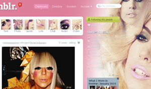 TUMBLR THEME - LADY GAGA [The Grammy Awards 2010]