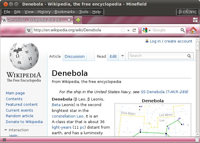 Theme: Denebola Air [Firefox 4.0b9-b11/Linux]