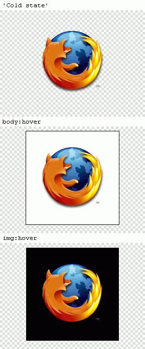 Center images (+ dynamic background)
