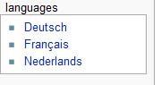 Wikipedia - Delete languages