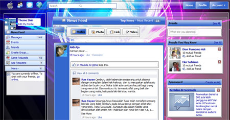 Facebook Skin Mac