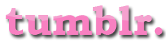 CUTE PINK TUMBLR LOGO