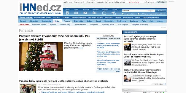 iHNed.cz - remove advertisements