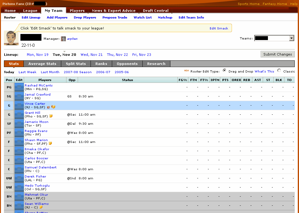 Yahoo! Fantasy