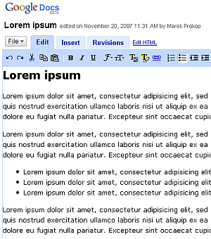 Google Docs - vertical spacing