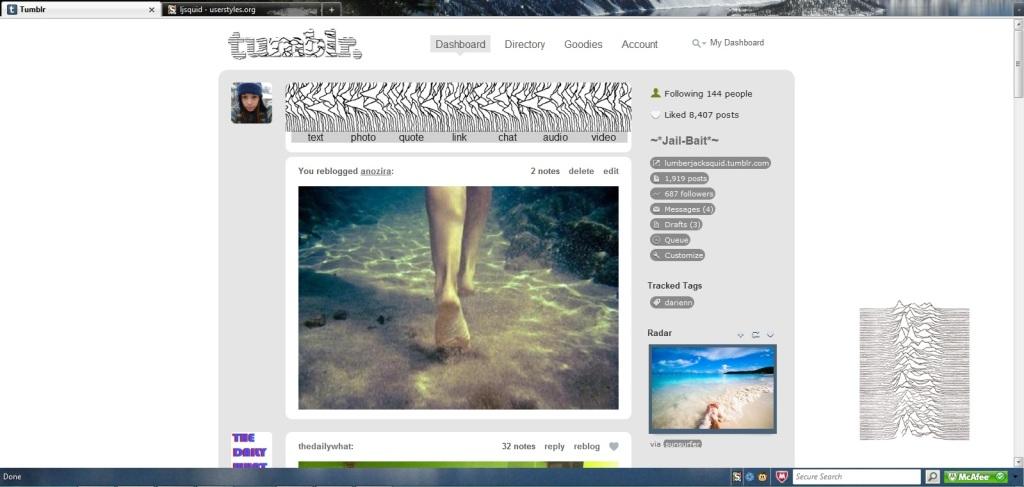 Tumblr simple lines - animated