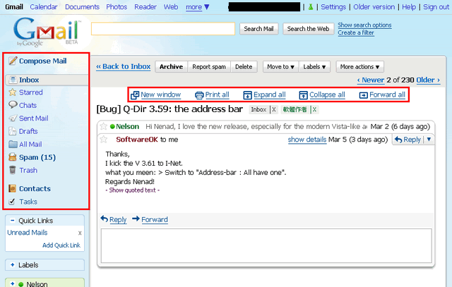 Gmail Cleaner and Tweaker