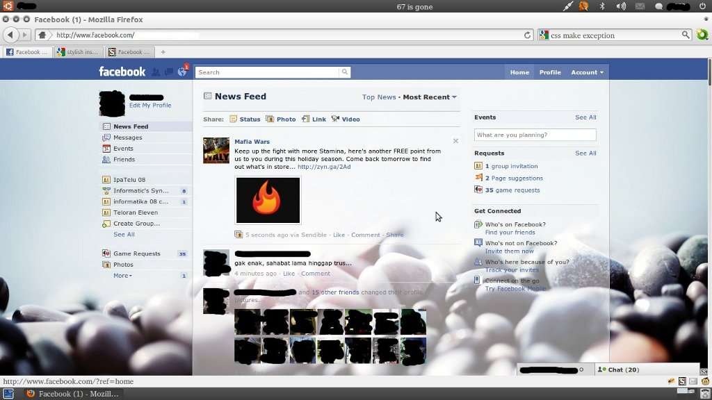 Facebook Style - Simply Rock