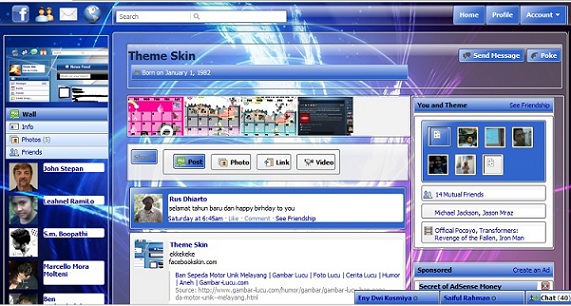 Facebook Theme 2011 - (Glossy)