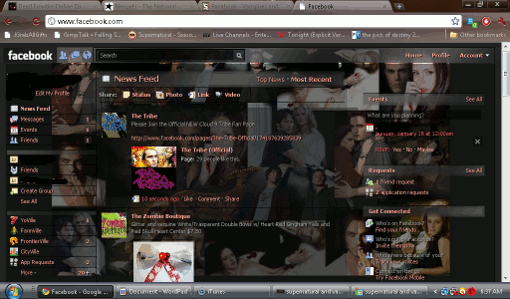 Facebook - Vampires and Supernatural