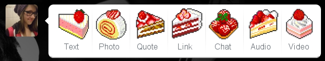 Strawberry cake dash icons