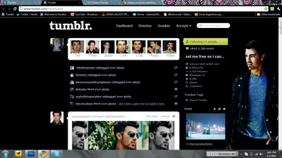 joe jonas instyle dashboard/menu 2