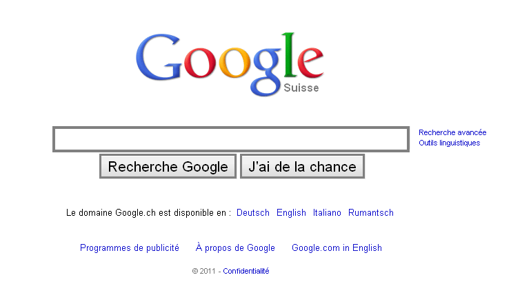 Google - shortsighted: larger borders + font size