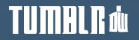 Tumblr logo, Doctor Who (white)