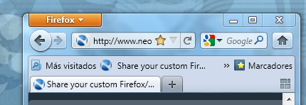 Firefox | Better tabs on bottom like mockups