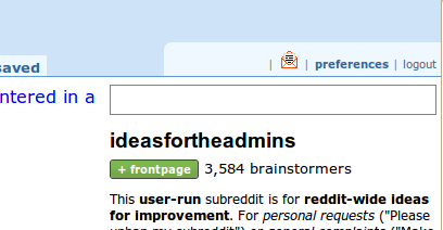 Reddit Colorblind Mail Icon