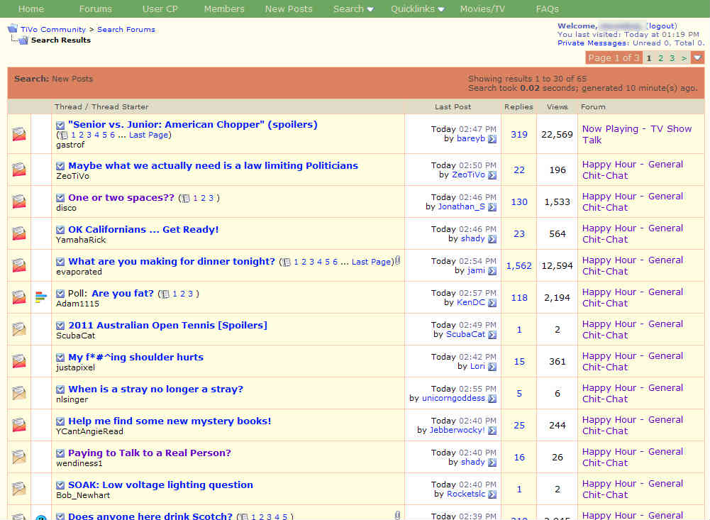 Tivo Community - Calm
