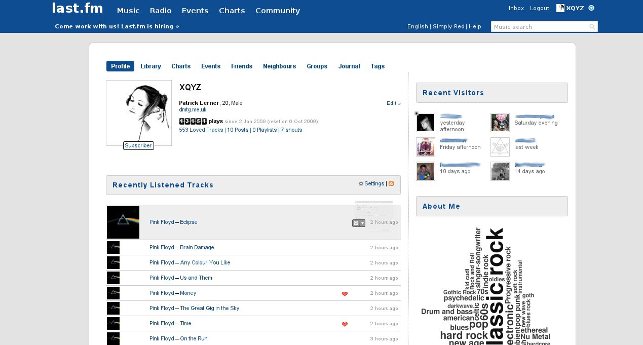 Last.fm - Yale Blue Style (2011-02-06)