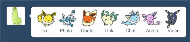 eeveelution tumblr icons