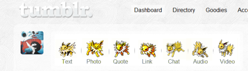 Jolteon Icons for Tumblr